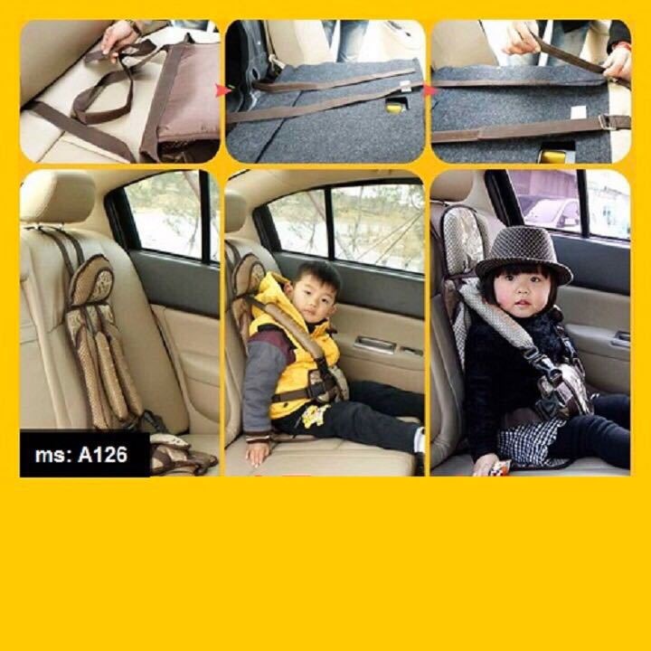 ghế ngồi đa năng an toàn cho bé trên xe ô tô plaza - phụ kiện oto, xe máy 3
