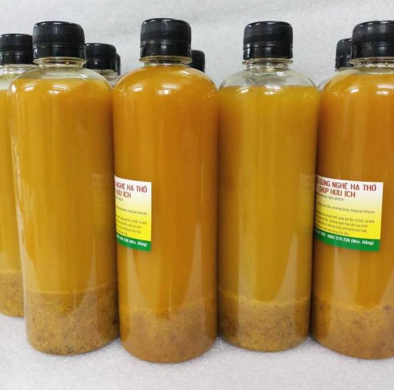 Cốt Gừng Nghệ cho mẹ sau sinh bôi phòng gió,làm đẹp 500ml