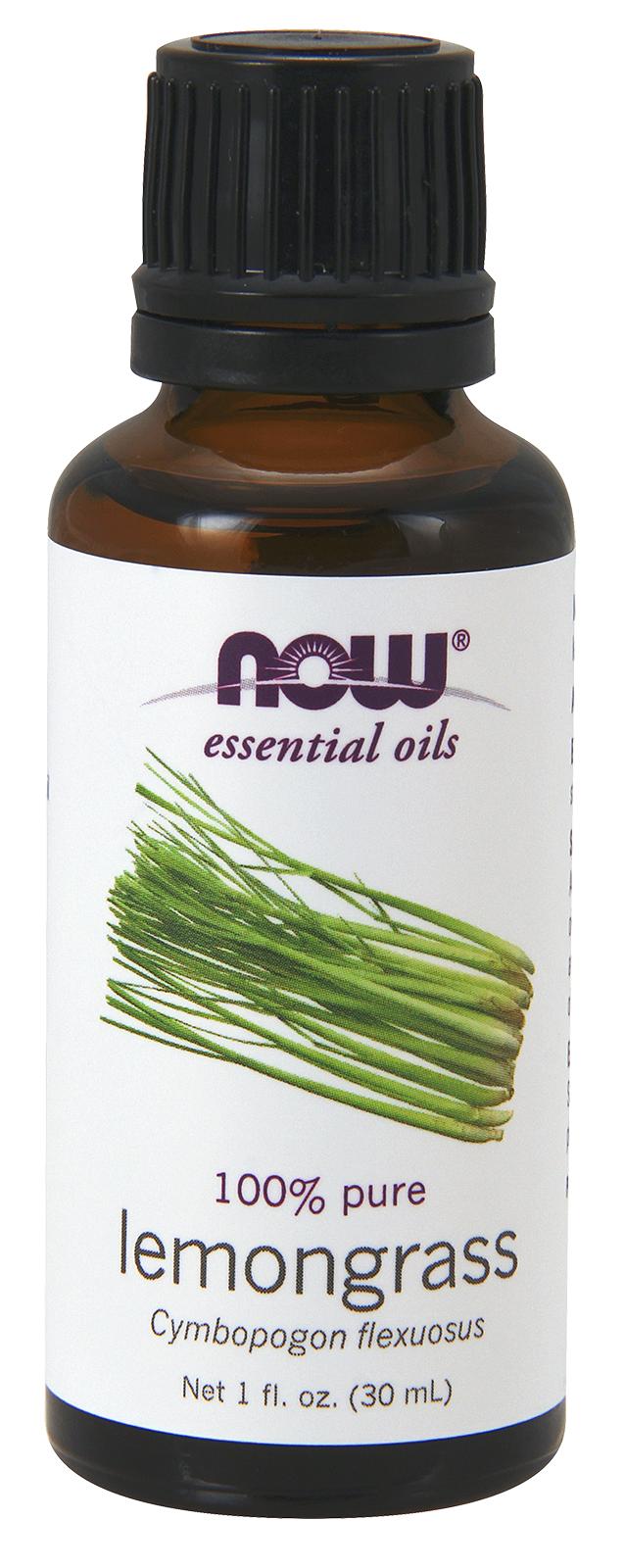 Tinh Dầu Sả Chanh, Now Foods Essential Oils Lemongrass 30ml