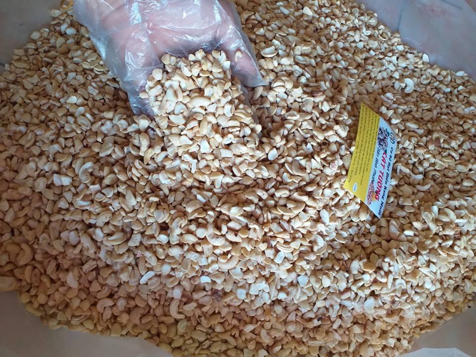 Hạt Điều Bể Vụn Sống 500g.