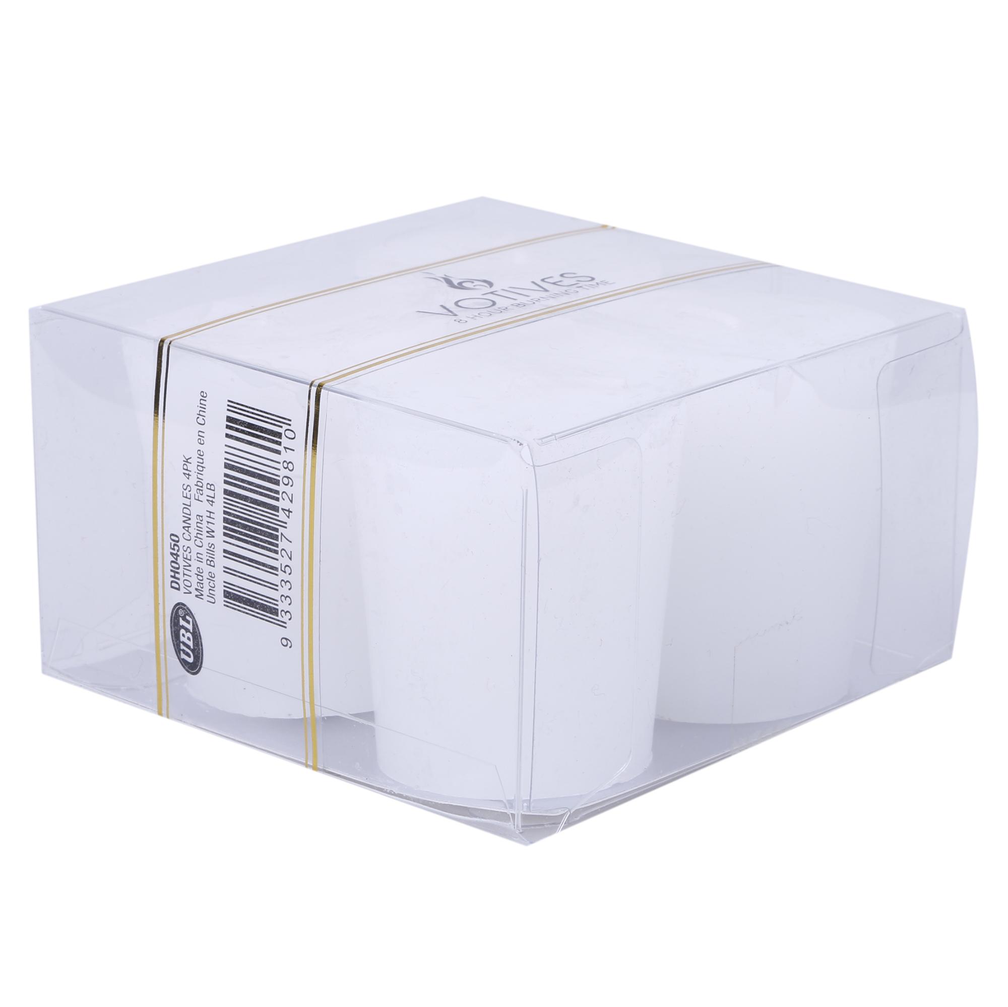 Bộ 4 nến sáp cháy lâu ubl dh0450