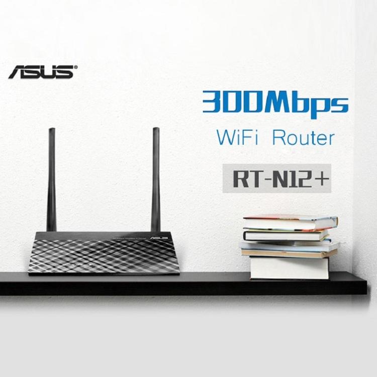 Bộ phát wifi - asus rt-n12+ bộ phát wifi chuẩn n tốc độ 300mbp