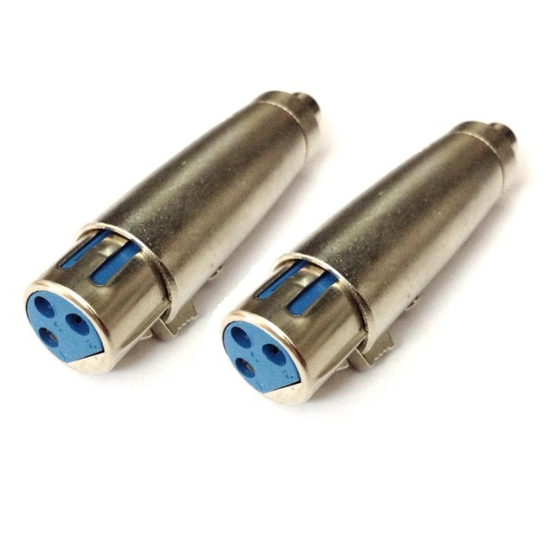 Bộ 2 Jack chuyển CANON cái ra AV cái