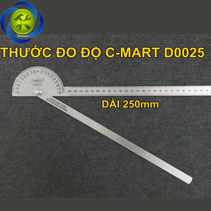 Thước đo độ c-mart d0025 250mm