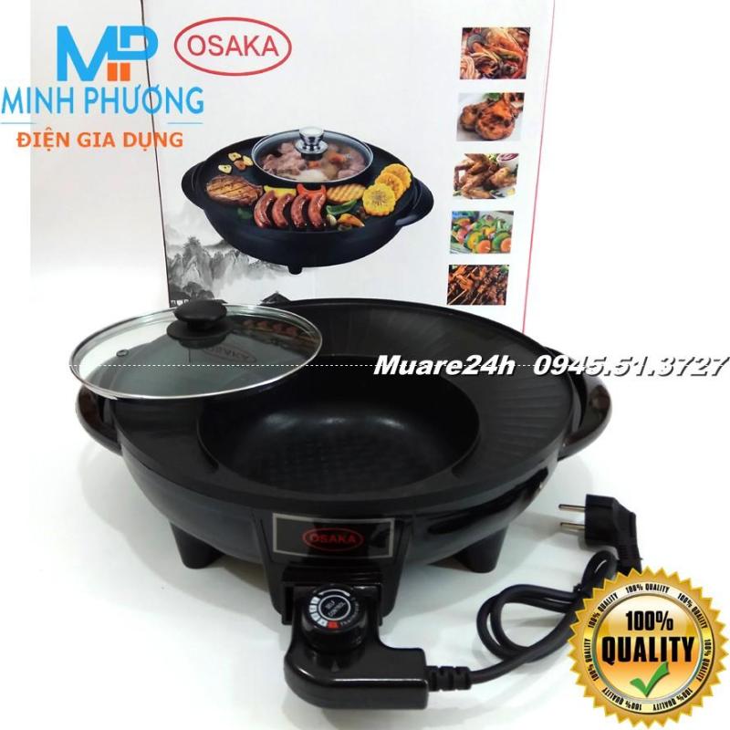 Bảng giá Vỉ lẩu nướng Bếp lẩu nướng điện Osaka Bảo Hành 12Tháng Điện máy Pico