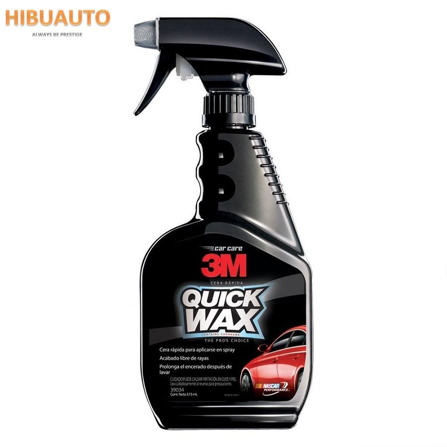 [FreeshipMAX] [HCM]Dung Dịch Tăng Độ Bóng Sơn 3M Quick Wax 473ml 39034
