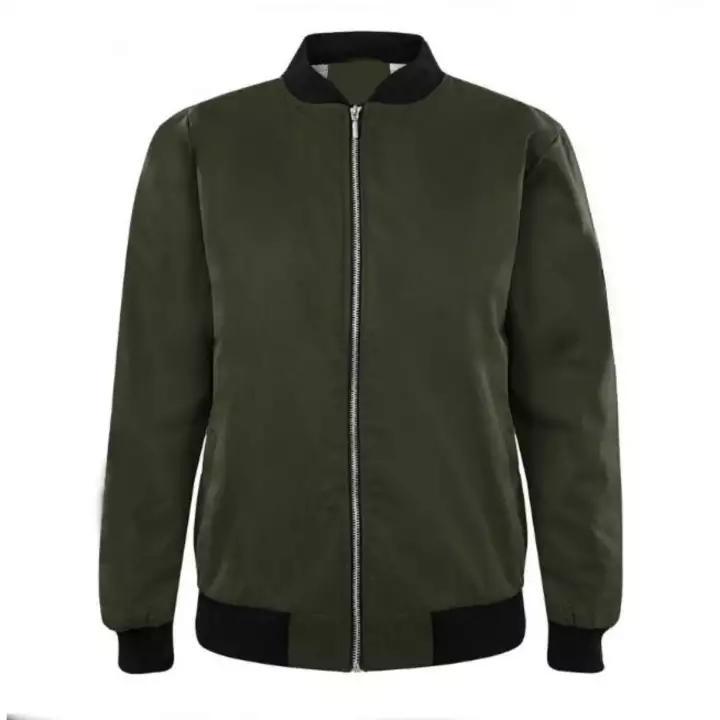 áo khoác kaki bomber asala trơn xanh đen.jpg