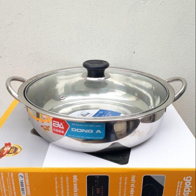Nồi lẩu inox dùng trên bếp từ size24