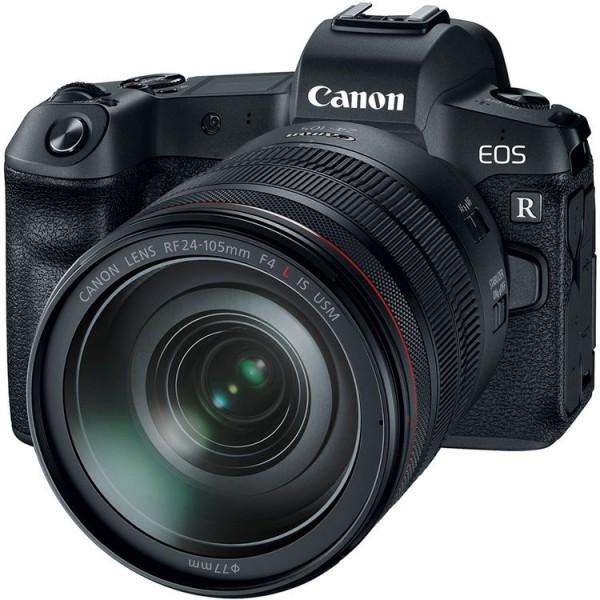 Canon eos r mirrorless fullframe kèm lens rf 24-105mm f4l - hàng canon lê bảo minh - tặng túi thẻ 16g khóa học nhiếp ảnh