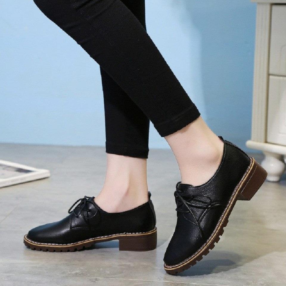 Giày Oxford mũi nhọn da thời trang 6275 Gokichi