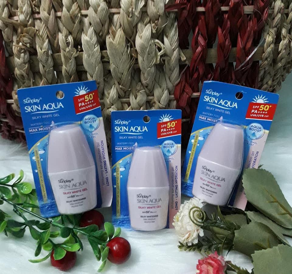 [HCM]Combo 3 Kem chống nắng Sunplay mẫu thử 5g + 20 Gói sữa tắm lifebuoy 6g