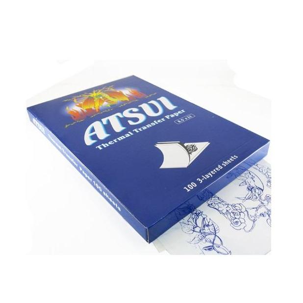 Giấy scan hình xăm atsui 3 tấm