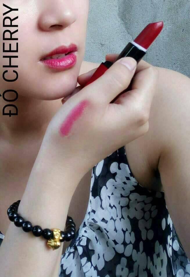 Son gấc dền màu đỏ cherry mẹ ken