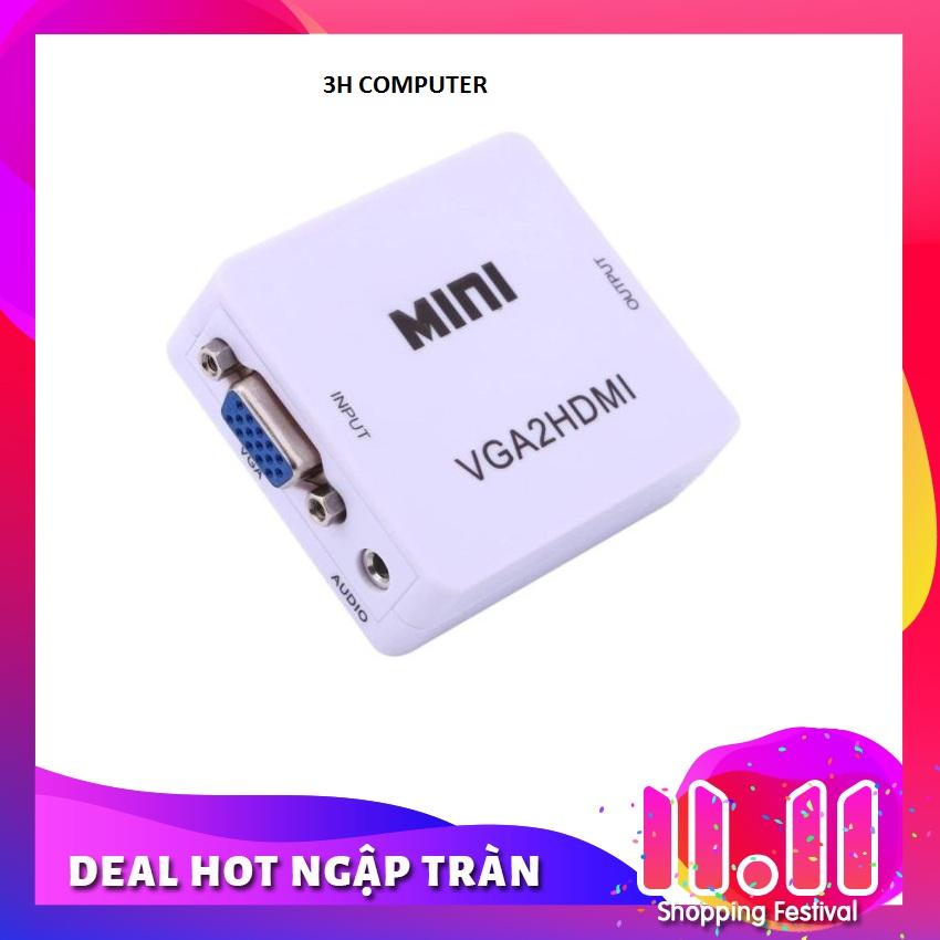 Bộ chuyển đổi tín hiệu từ vga sang hdmi vga to hdmi converter