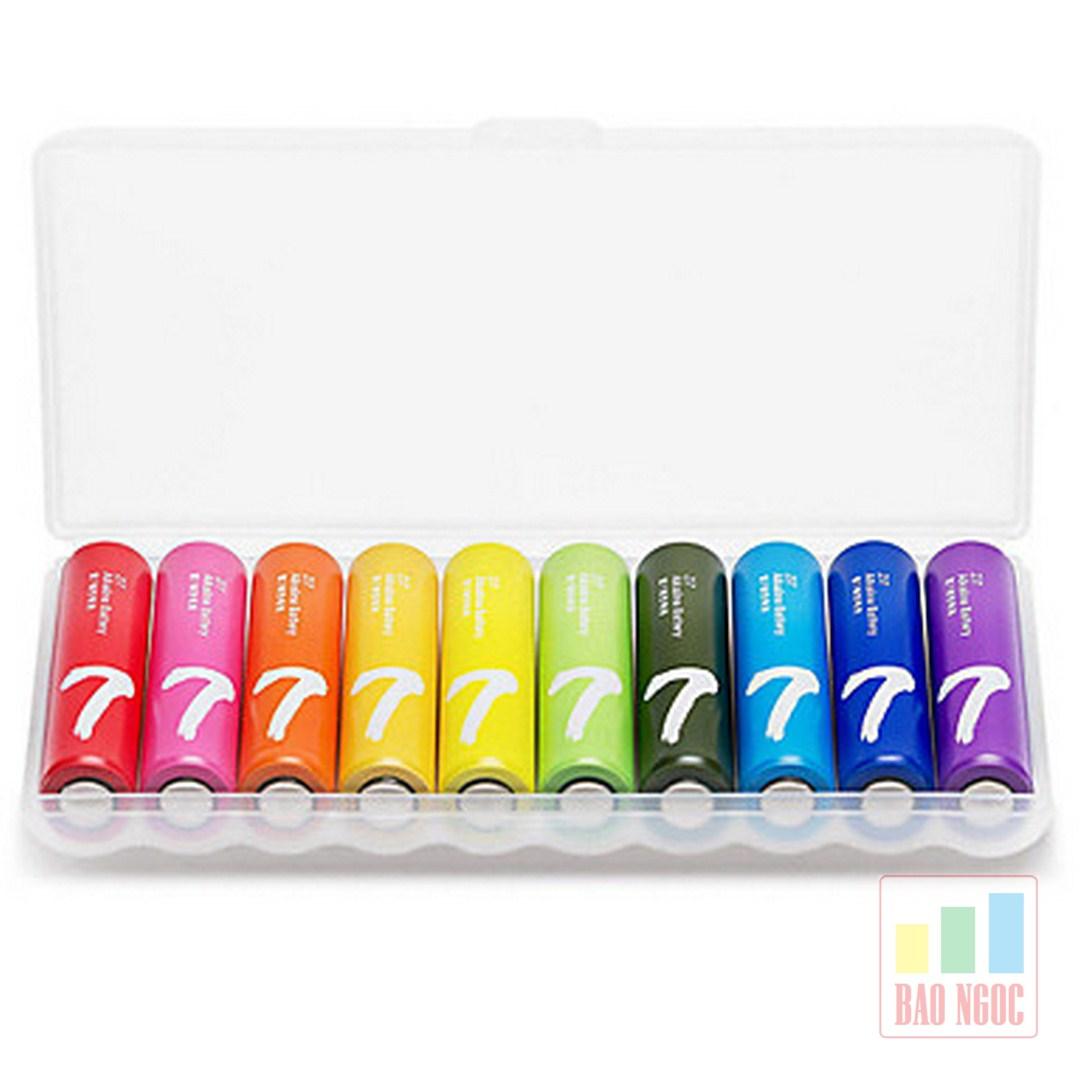 Pin đũa AA Xiaomi Rainbow - Số 7 (Hộp 10 Viên)