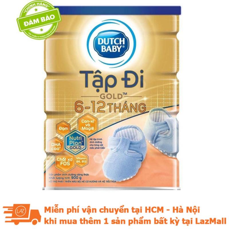 Sữa bột Dutch Baby Tập đi Gold 900g