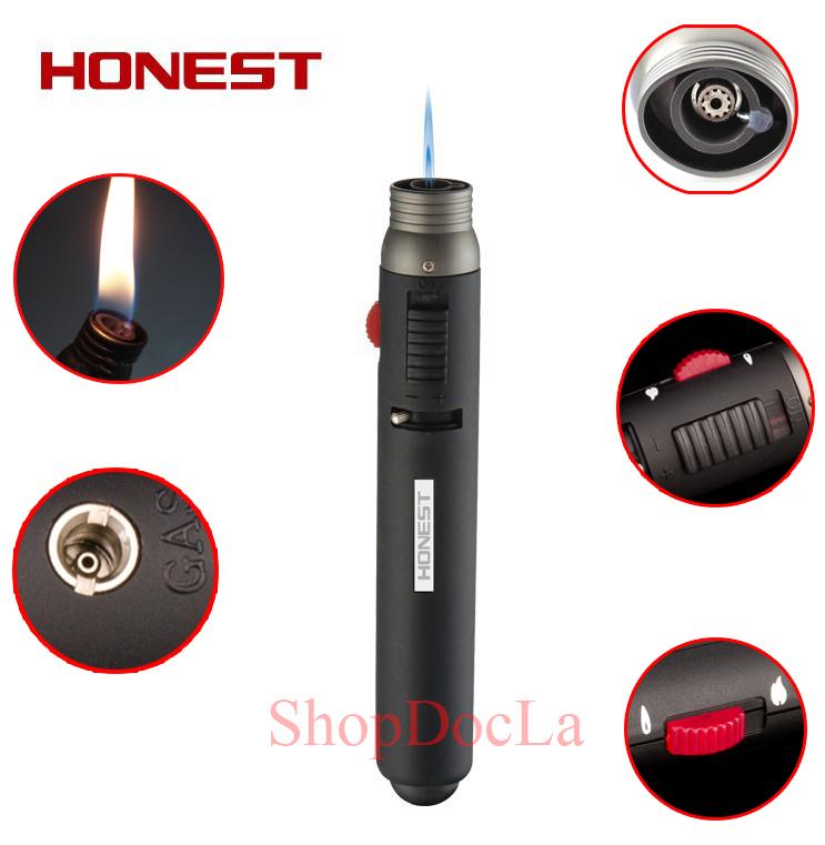 Bật lửa khò honest 2 chế độ lửa Honest 503