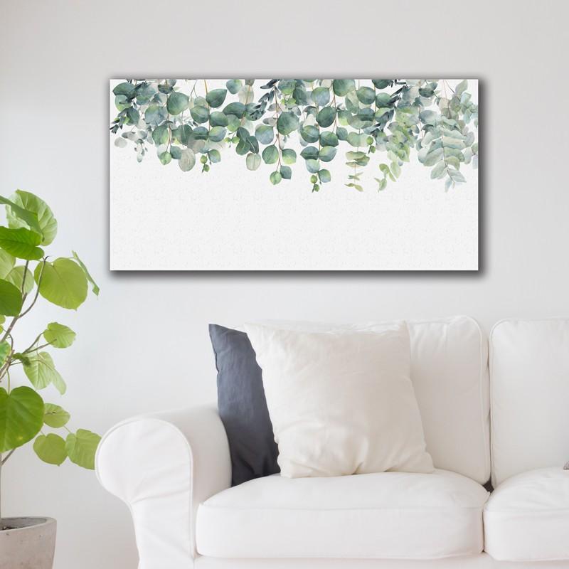 [HCM]Khung Tranh Canvas PG0032 50X100cm Họa Tiết Thiên Nhiên Treo Phòng Khách Khunghinhphamgia
