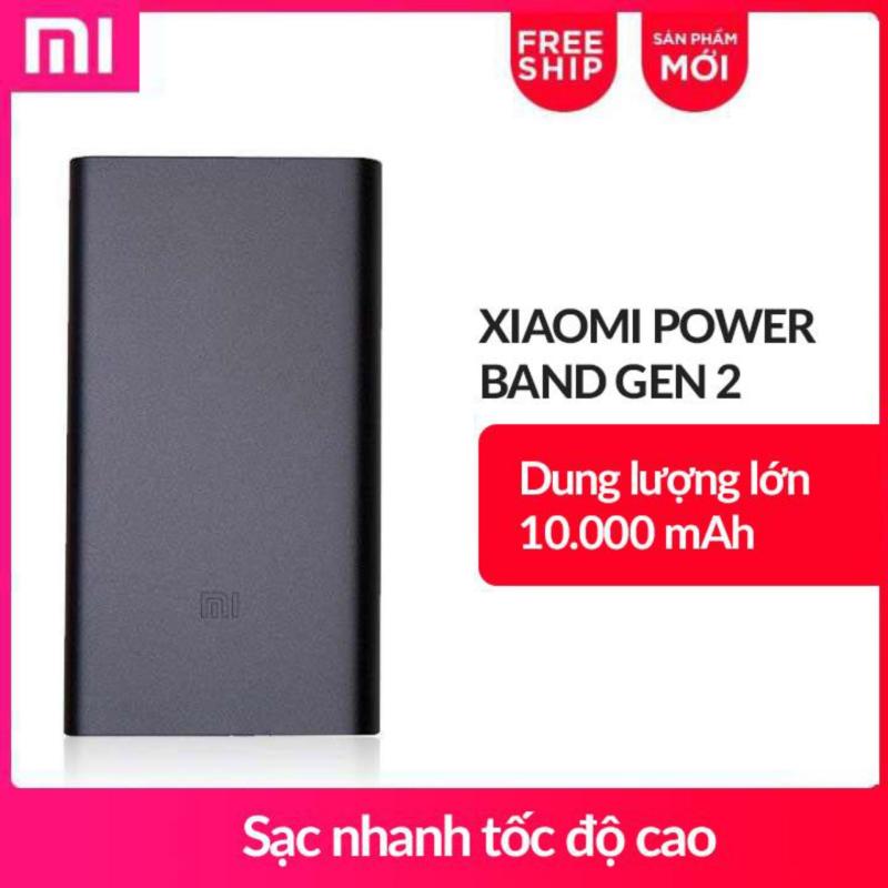 Giá Pin sạc dự phòng Xiaomi Power Bank Gen 2 10000mAh (Đen) - Hãng
phânphối chính thức