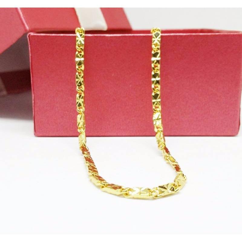 Dây Chuyền Nam Mạ Vàng DẸT 18K - Gía 39k