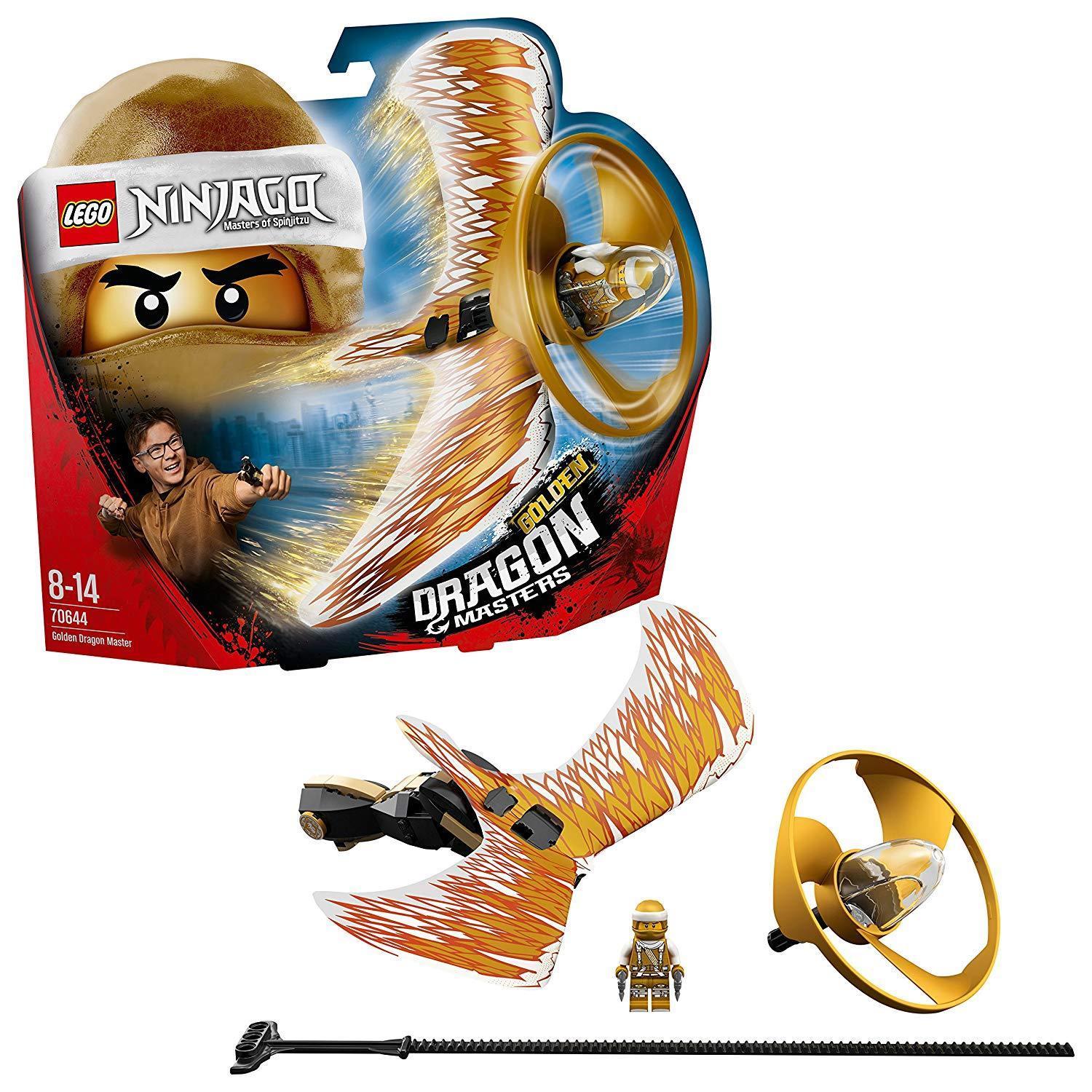 Bộ lắp ráp lốc xoáy rồng vàng - lego ninjago 70644 golden dragon master