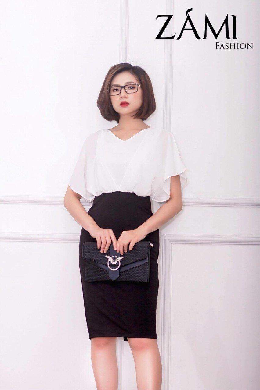 Đầm voan công sở nữ tính pt ms200