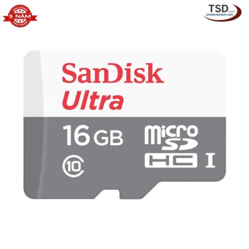 Thẻ Nhớ 16GB Sandisk 80mb/s Micro SD Chính Hãng