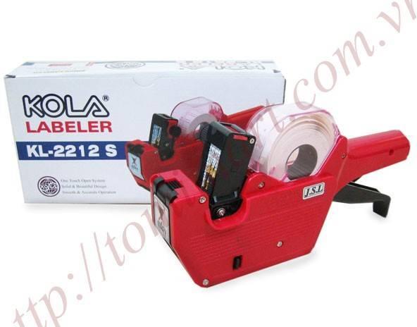 Máy bấm giá KOLA Hàn Quốc tặng kèm mực và tem giá.