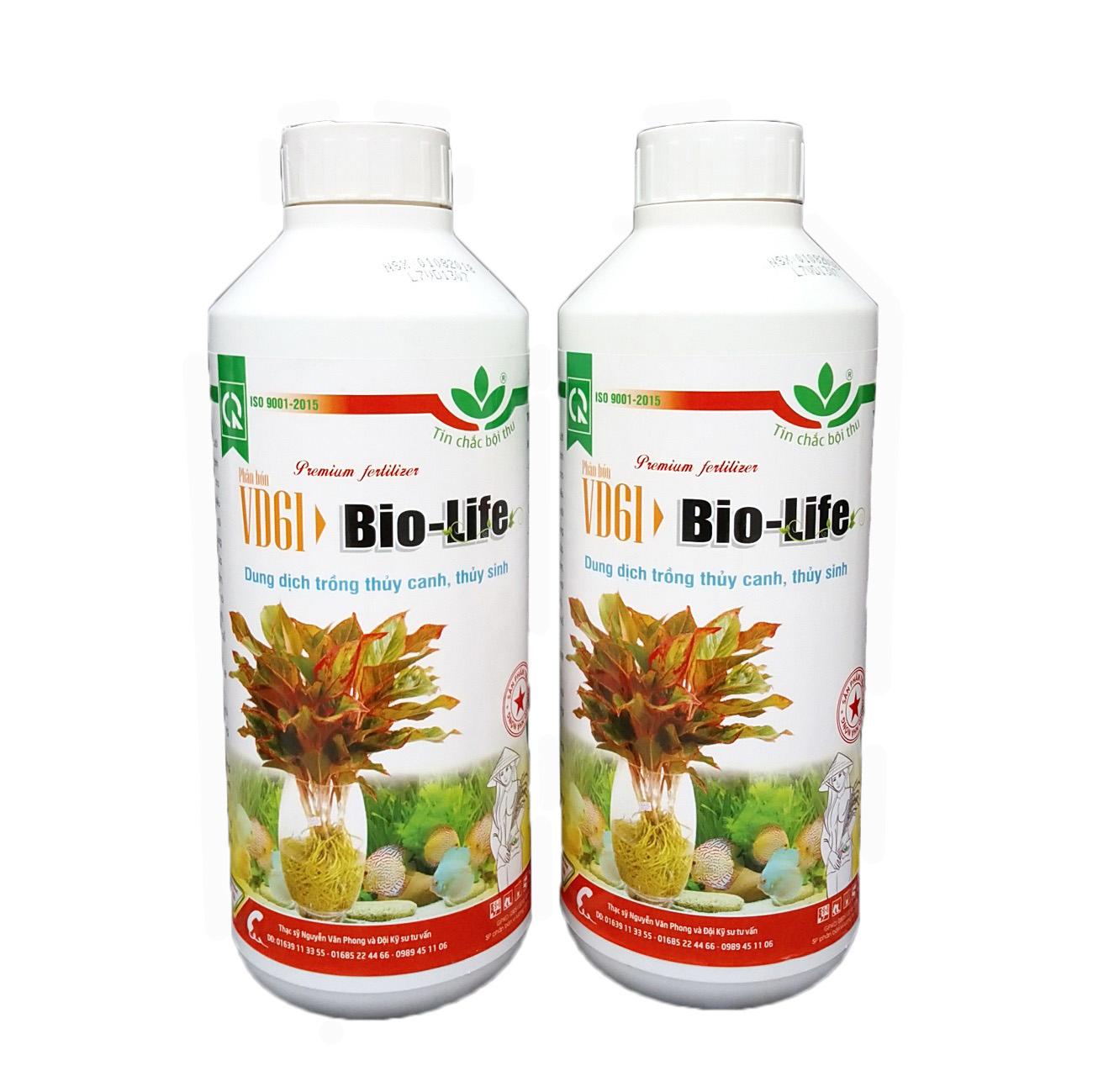 Combo 2 chai dung dịch thủy canh – thủy sinh Bio-Life 1 lít Trồng cây thủy canh (sử dụng nước không cần dùng đất) Trồng cây bằng giá thể (xơ dừa, than, tro trấu, đất sạch, đất nung...)