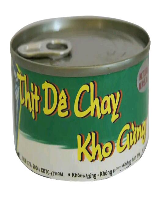 Thịt Dê Chay Kho Gừng Âu Lạc Lon 150 G