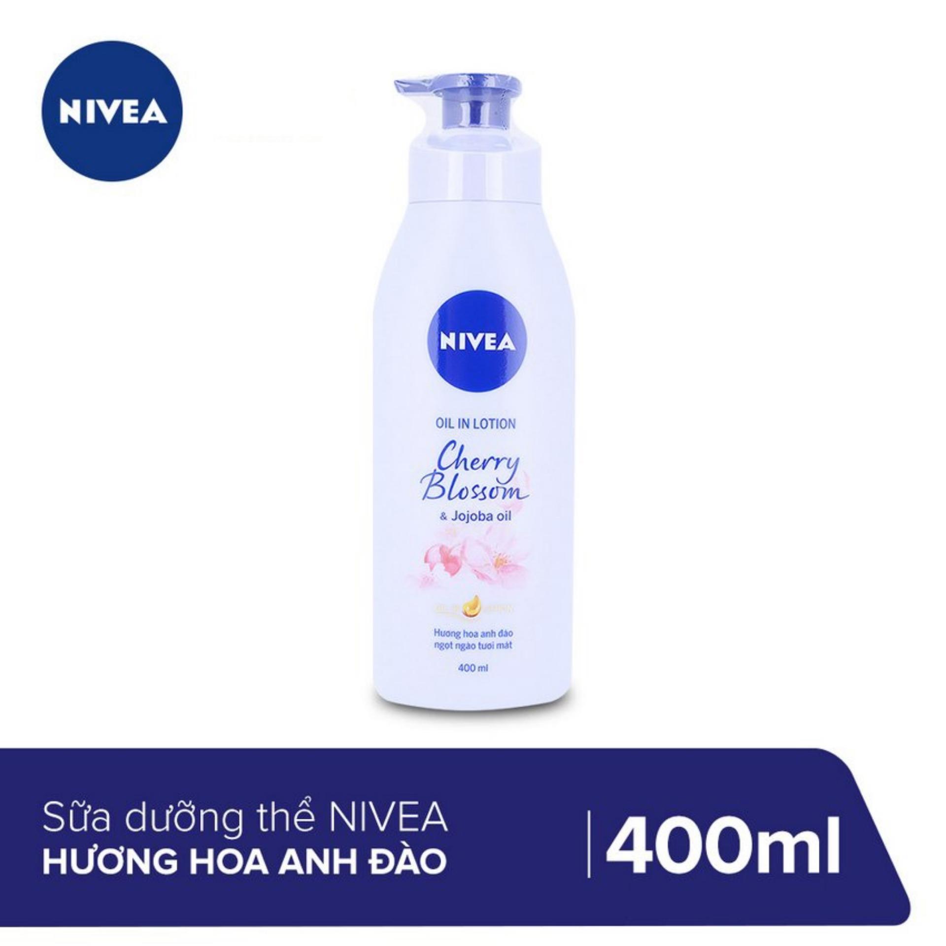Sữa Dưỡng Thể Nivea Hương Hoa Anh Đào 400ml _ 88441 tốt nhất