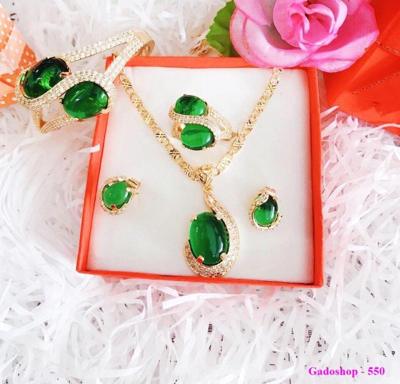 Bộ Trang Sức Nữ Xi Vàng 18k _ 030616