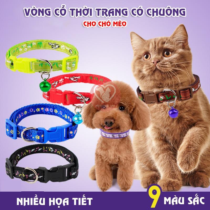 Vòng cổ chuông bản 1cm dành cho thú cưng