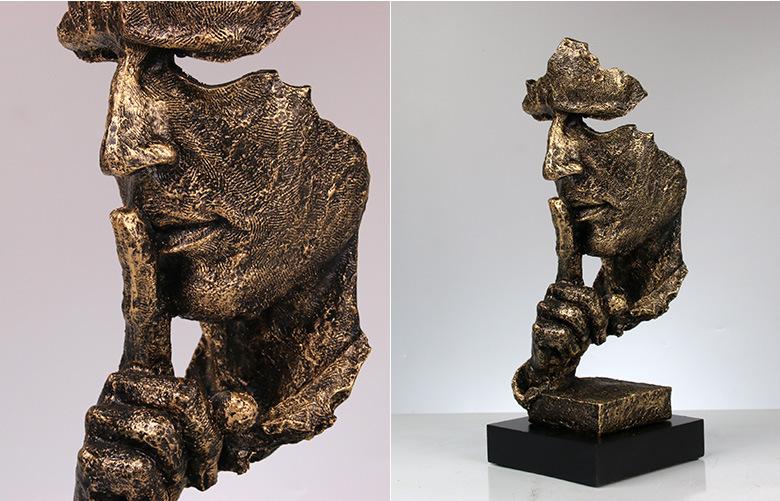 [HCM]Tượng trang trí nghệ thuật Silent