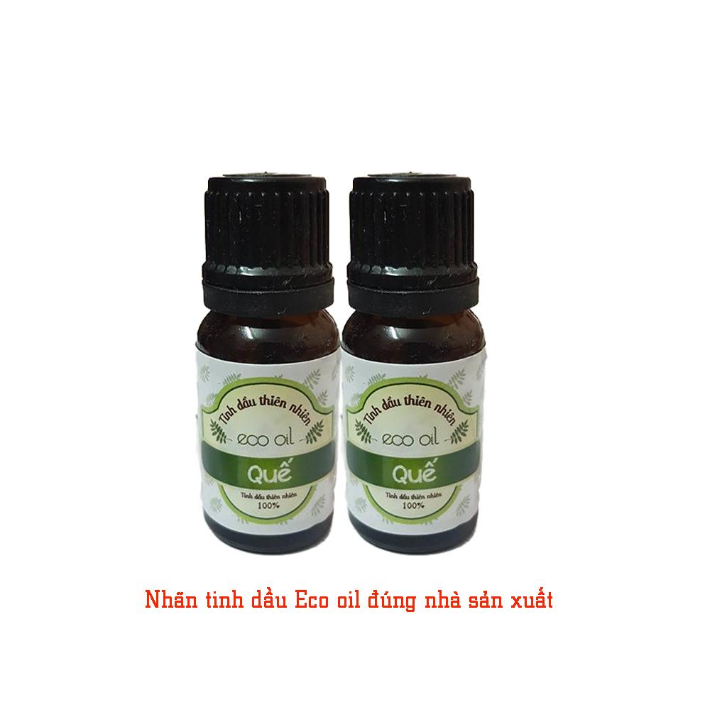 Combo 2 chai tinh dầu quế Eco oil 10ml
