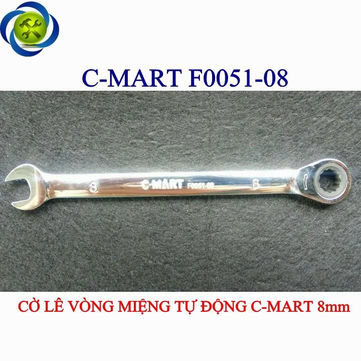 Cờ lê vòng miệng tự động c-mart f0051-08 8mm