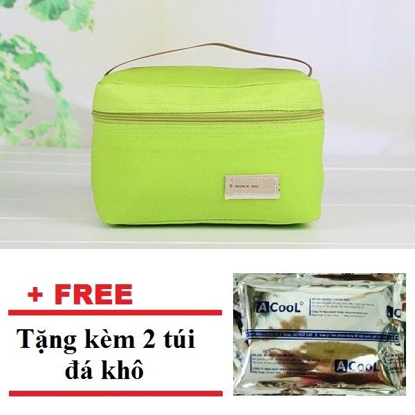 Túi giữ nhiệt loại nhỏ + Tặng kèm 2 túi đá khô