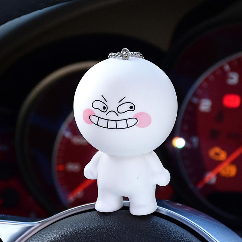 Móc khóa cony đầu to cười đểu