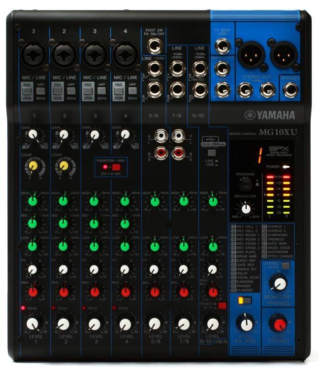 Mixer Yamaha MG10XU