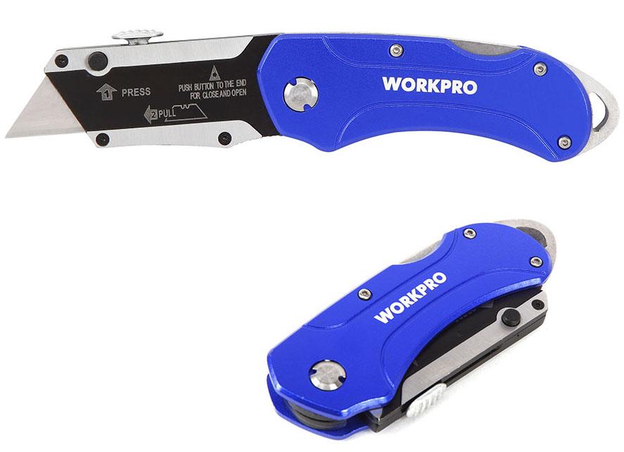 Dao rọc cáp gấp gọn workpro w011007