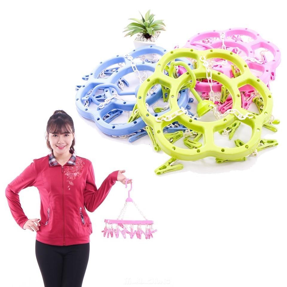 Móc nhựa phơi quần áo tiện dụng