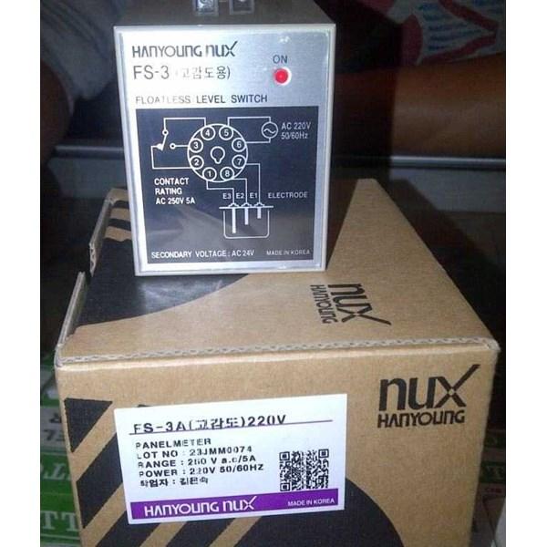 Rơ le điều khiển mực nước Hanyoung Nux FS 3