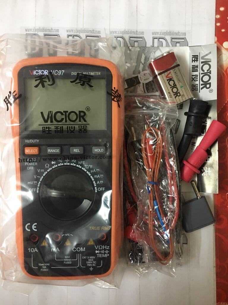 Đồng hồ vạn năng kĩ thuật số victor vc97