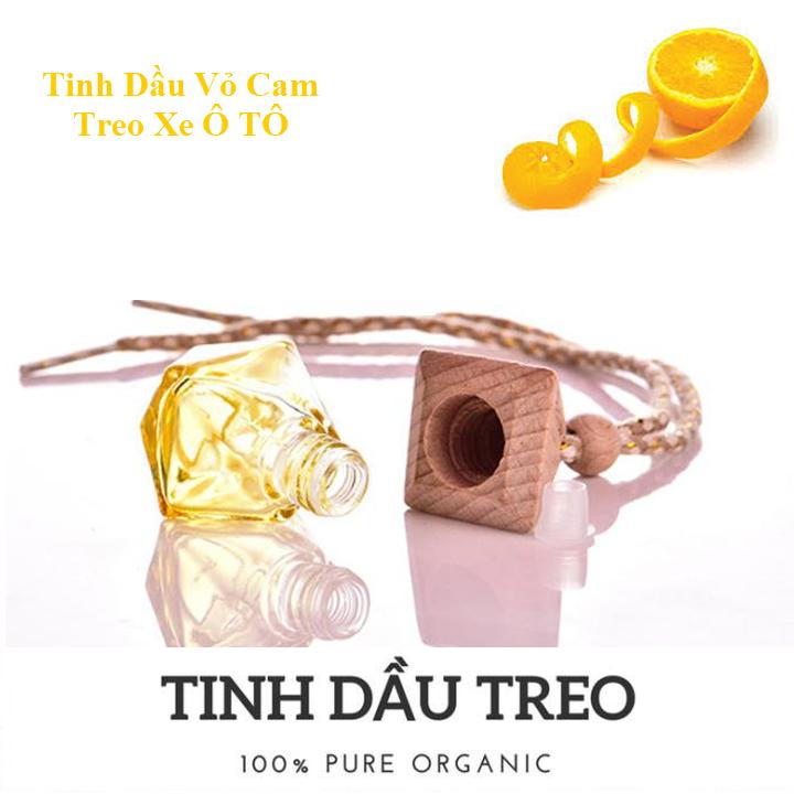 Lọ tinh dầu treo xe ô tô -tinh dầu vỏ cam