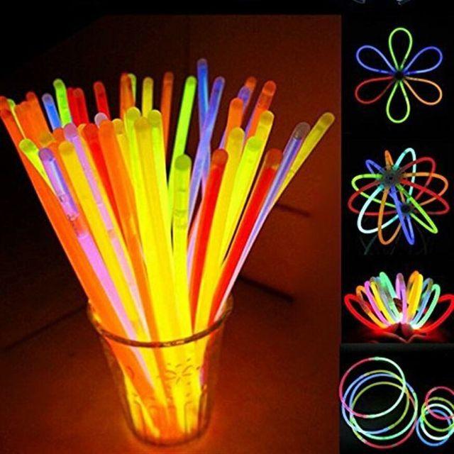 Combo 10 Que phát sáng dạ quang vào ban đêm - Light Stick/ Glow Stick