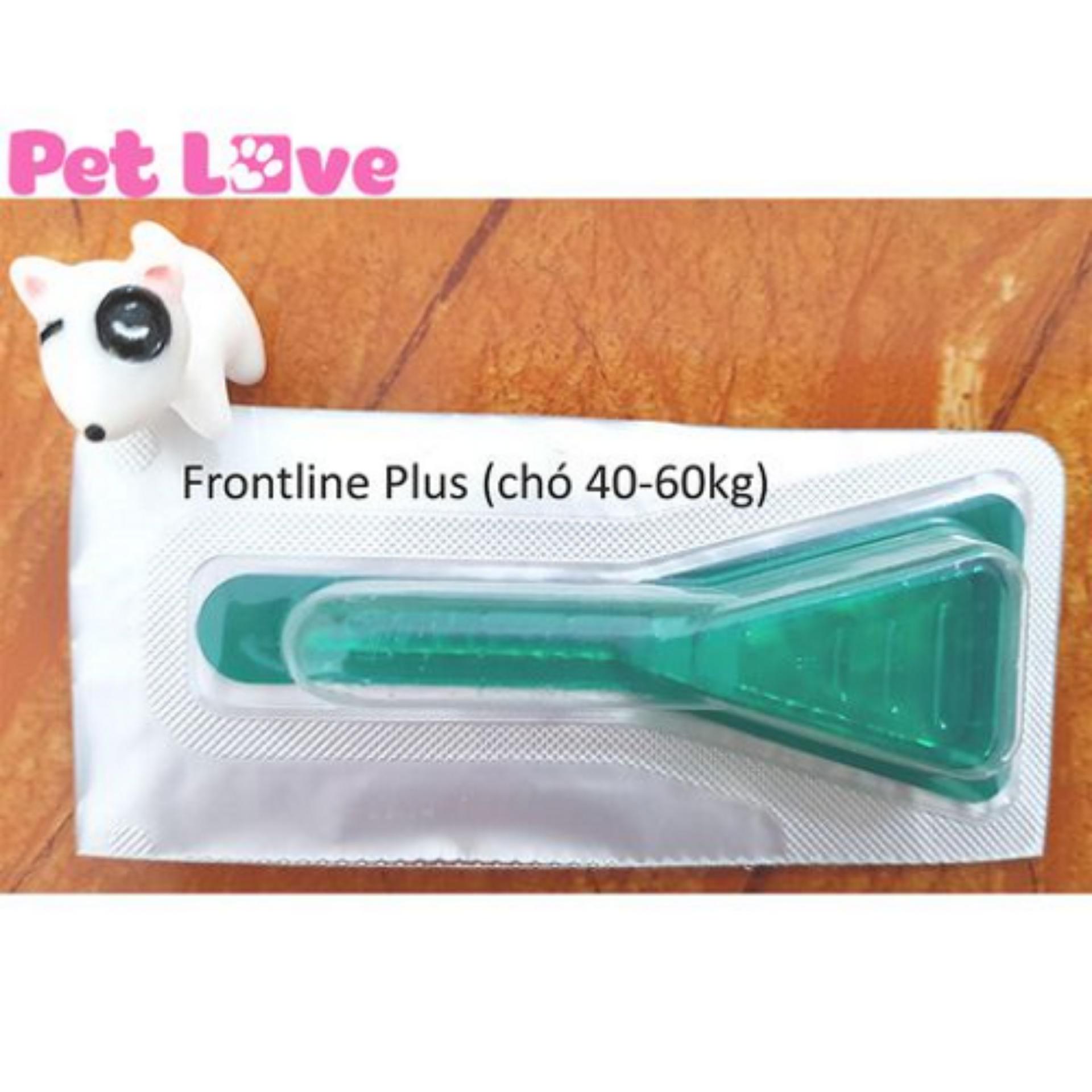 1 tuýp Frontline Plus nhỏ gáy diệt ve rận, bọ chét