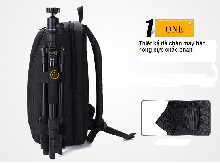 Balo đựng máy ảnh có chống sốc - Balo chống thấm nước - Balo đựng máy ảnh kèm laptop