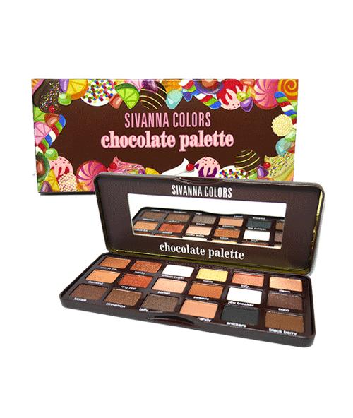 [HCM]Bảng Màu Mắt 18 ô SIVANNA COLORS The Sweetest & Chocolate Palette (Số 1)