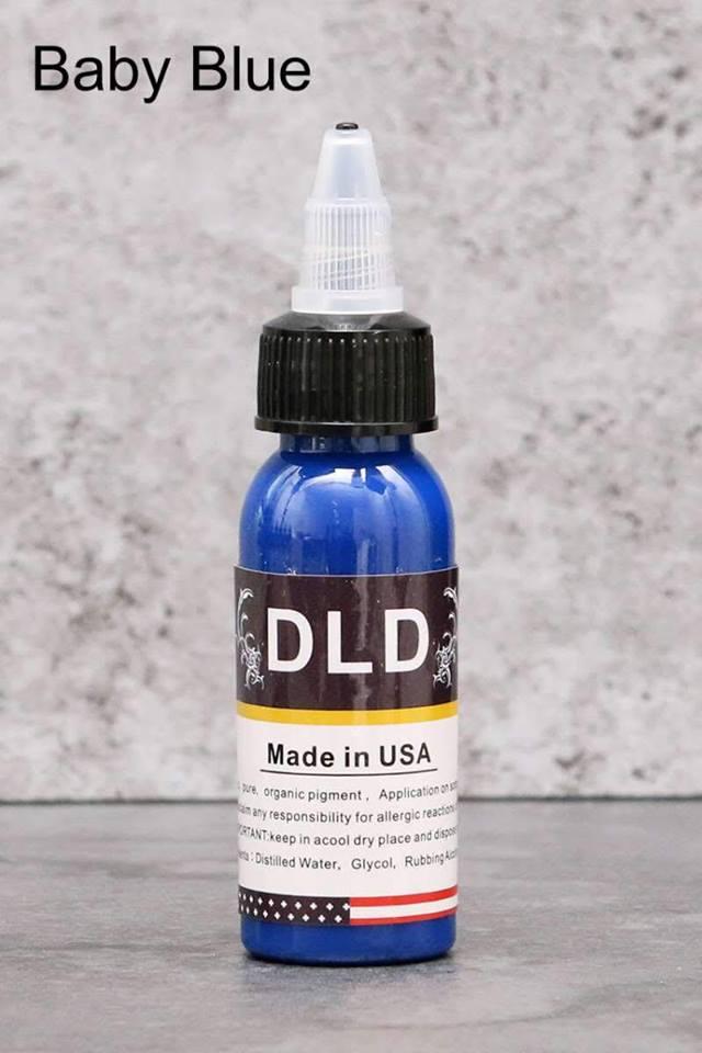 Mực xăm dld sky blue chính hãng usa 30ml