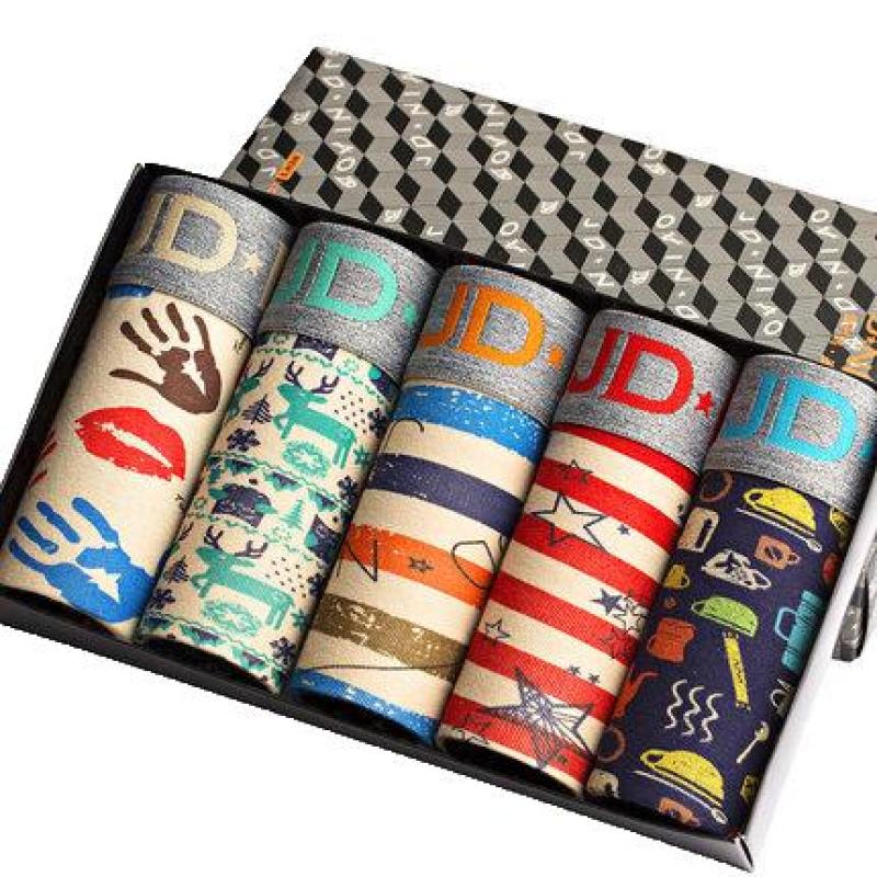 Nơi bán Hộp combo 5 sịp đùi boxer nam SZone SQB101, sịp đùi nam, sịp đùi boxer nam,